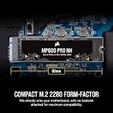Corsair MP600 PRO NH 1TB PCIe Gen4 x4 NVMe M.2 2280 SSD 7000MB/s No Heatsink view 6
