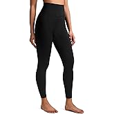 Colorfulkoala Women's High Waisted Tummy Control Workout Leggings 7/8 Length Ultra Soft Yoga Pants 25"
