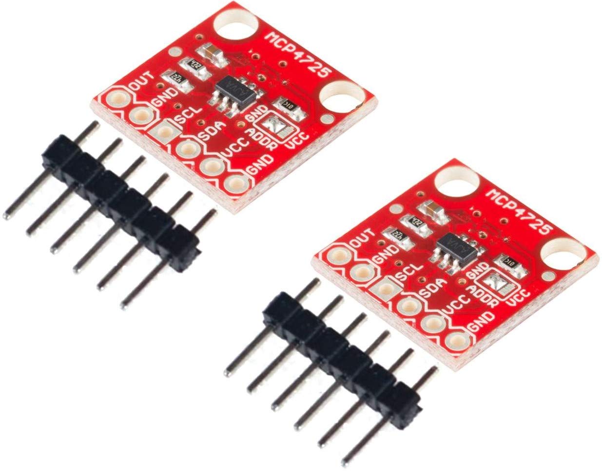 TECNOIOT 2pcs MCP4725 I2C DAC Breakout Module Development Board CJMCU-MCP4725 …