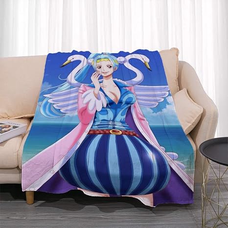Amazon Co Jp Slreeo ワンピースシリーズベンサムはnefeltariビビ柄 アニメキャラクターブランケット 片面印刷 漫画のベッド漫画毛布 オフィスnapブランケット イージーキャリーときれいになり Color Flannel サイズ 150x0cm ホーム キッチン