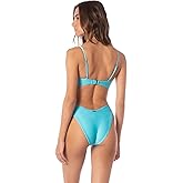Maaji Women's Splendour Regular Rise Thin Side Signature Cut Bikini Bottom