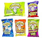 Ultimate Warheads Sour Candy Assortment - Includes Original Warheads Sour Candy, Pucker Packs, Worms, Chewy Cubes