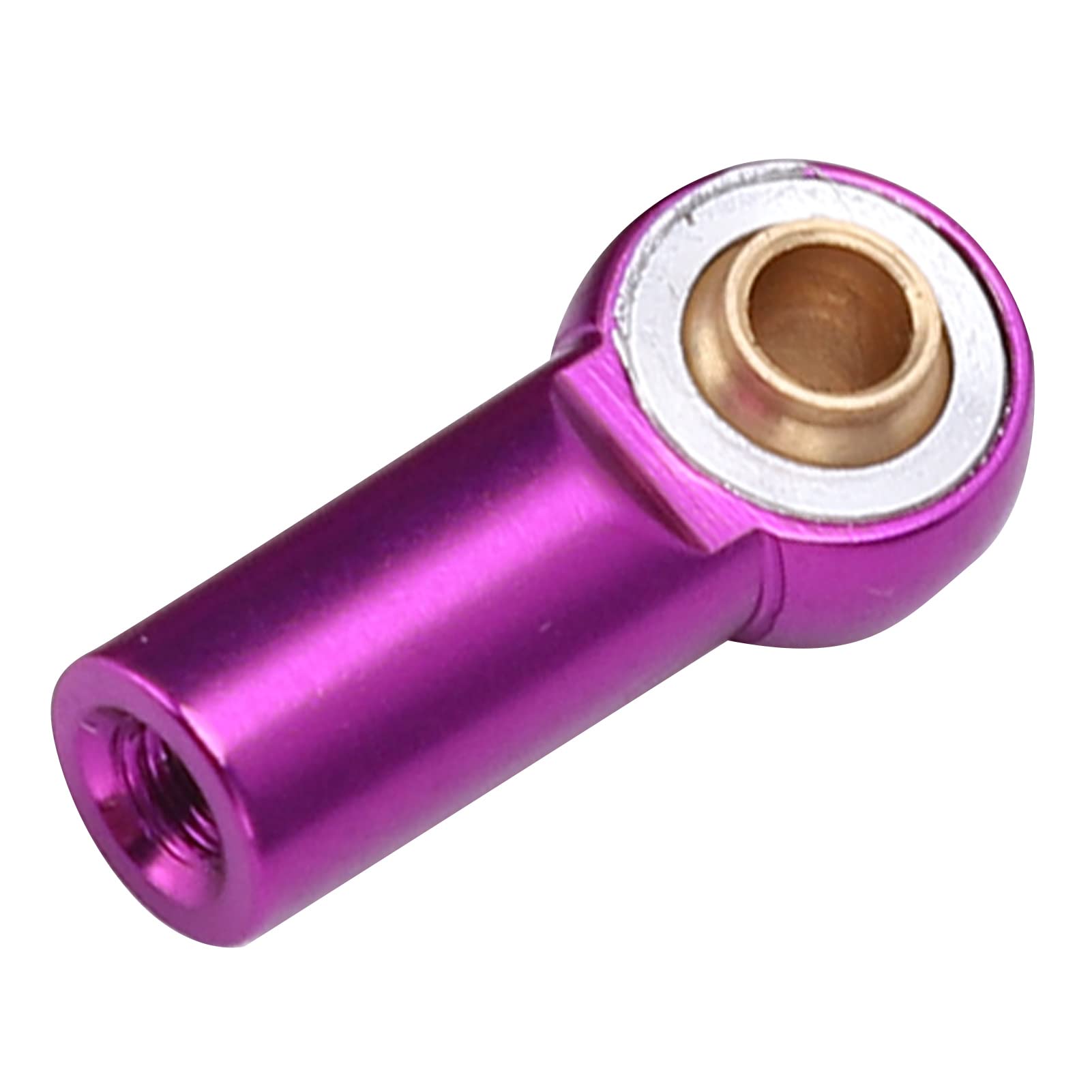 SUNGOOYUE RC Link Rod Ends,10pcs Link Rod End Joint Aluminum M3 Metal Ball End Head Holder for AXIAL SCX10 1/10 RC Car(Purple)