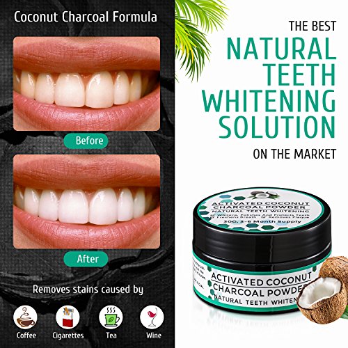 image for Dai.ve All Natural Activated Coconut Charcoal Teeth Whitening Powder (
