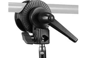 SUPON Grip Swivel Head Clamp Holder Bracket Adapter for Light Stand, Extension Boom Arm,Reflector Arm Support and Other Photographic Equipment
