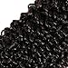 ISEE Hair 9A Grade Mongolian Kinky Curly Hair Extension Virgin Human Hair Weaving One Bundles Kinky Curly Virgin Hair 100% Human Hair Weaves Extension Mongolian Virgin Hair (16'')