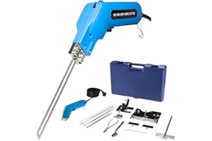 JIADING 200W Electric Hot Knife Foam Cutter Tool with Blades 6" & 8" Straight Blades