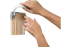 Collections Etc Instant Curtain Rod Holders - Set of 8, Silver