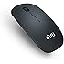 UHURU Rechargeable Bluetooth Wireless Mouse for PC, Mac, Laptop, Android Tablet - Black