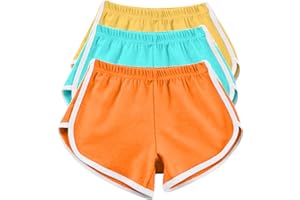 YXZOGD Womens Sports Shorts Summer Breathable Short Pants Dolphin Workout Shorts for Yoga Home Cycling Hiking Pack of 3