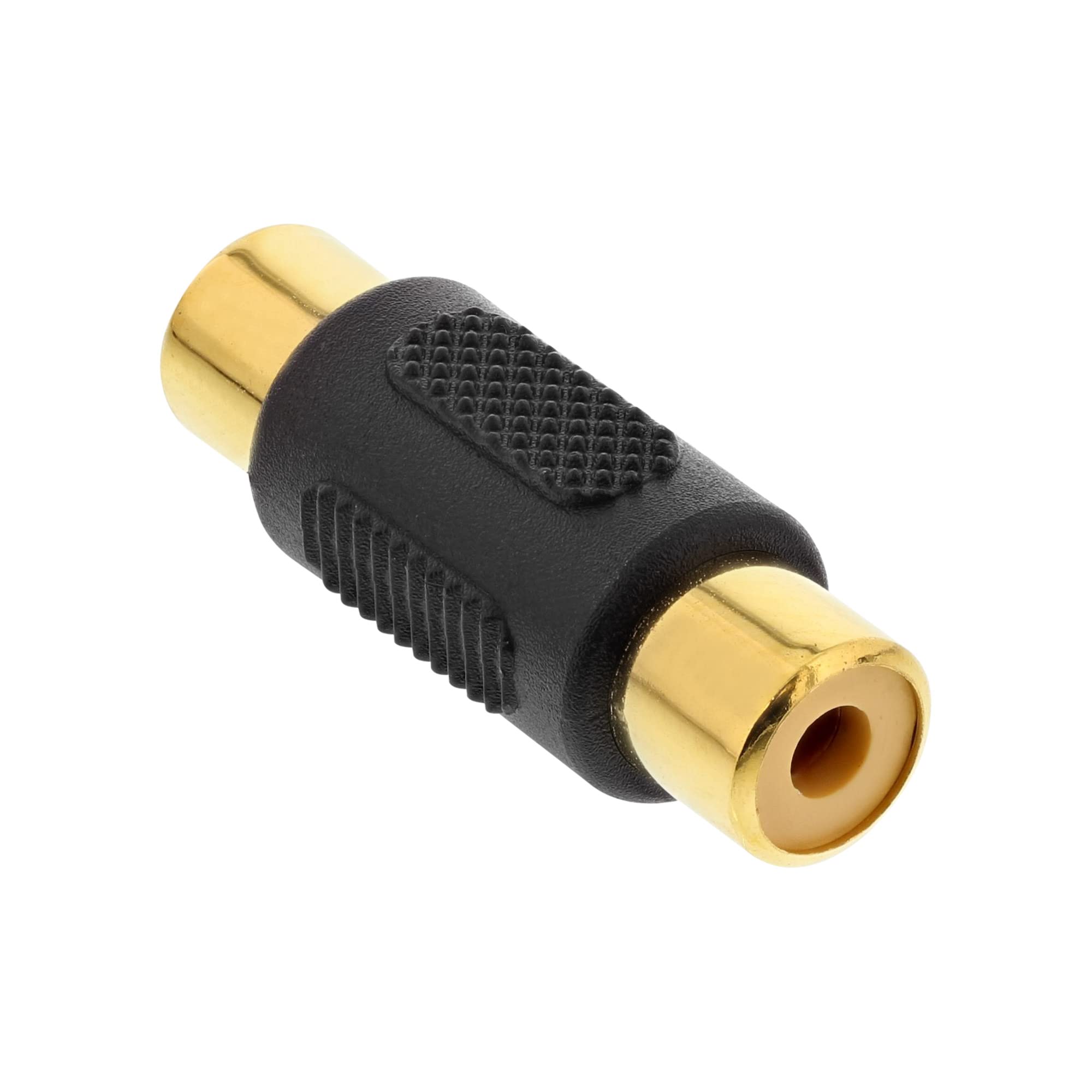 InLine 19918 Audio Adapter with RCA Socket, Black