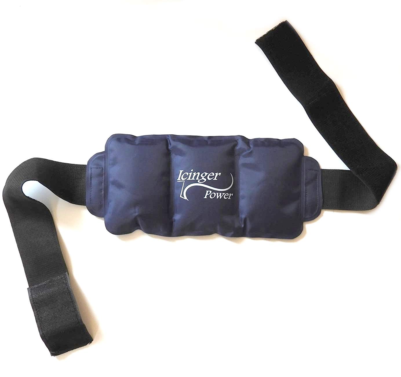 Hot Cold Gel Pack with Wraps - 350gr (11.3oz) - 24x12cm (9.4x4.7 inches)