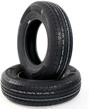 Amazon Com Set Of 2 Load Radial Trailer Tires St5 75r15 8pr Load Range D Automotive