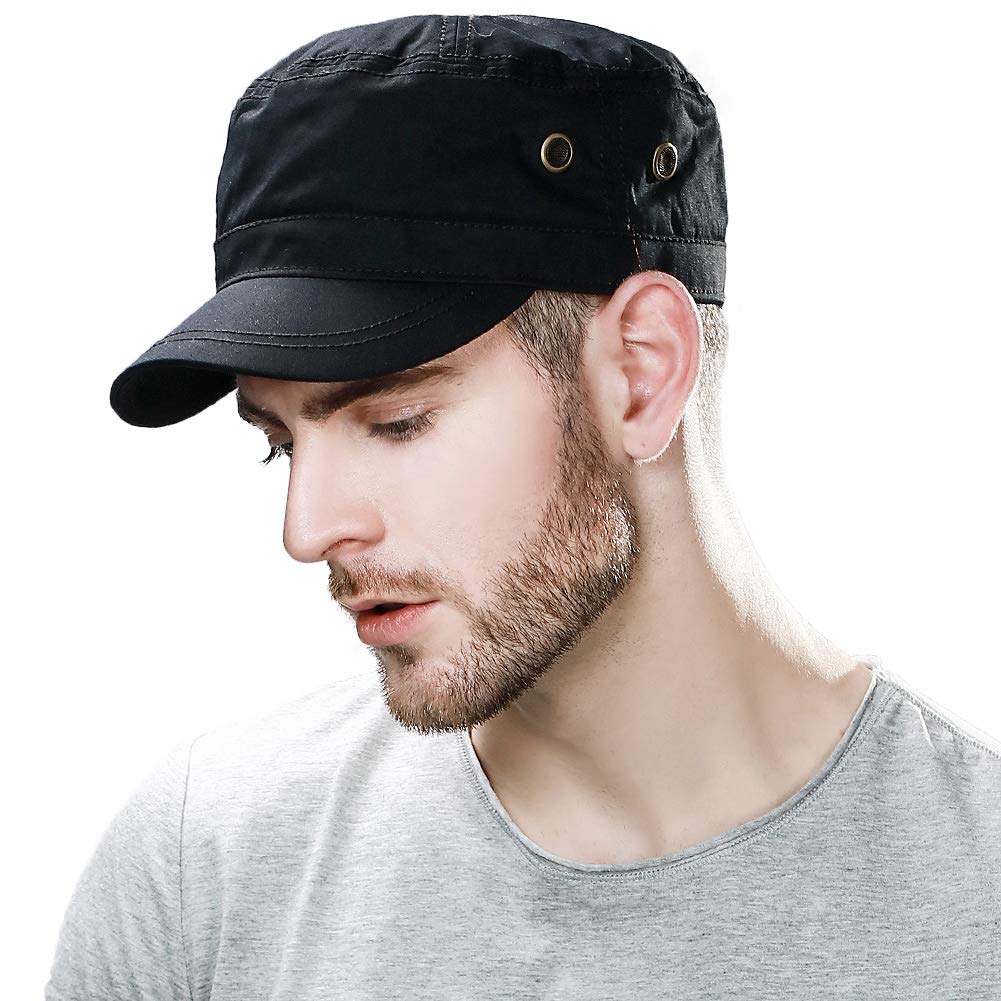 Buy Mens Cotton Military Army Hat Cadet 