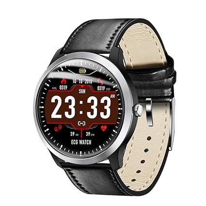 Amazon.com: Smartwatch N58 ECG PPG Smart Watch with ...