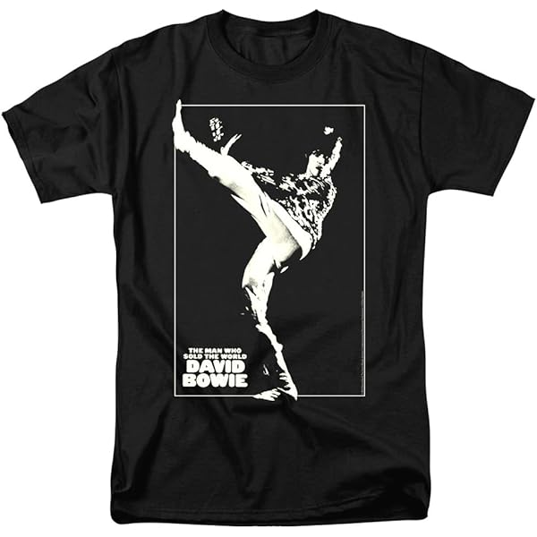Amazon.com: Popfunk David Bowie Heroes Rock Album T-shirt