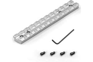 BONTOK Picatinny Rail Mount for 10/22 Scope Mounts with 11 Slots for Red Dots Mounting, Scopes, Magnifiers