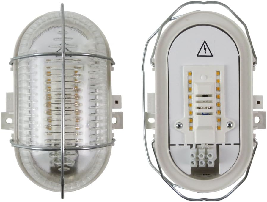 Oval LED Basement Cellar Light Ship Tap 5 W 4000 K White Oval 570 IP44 LED Evo 911163 [Energy Class A]