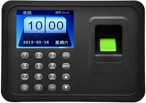 Amazon Co Jp Shentesel 2 4インチ Tft 指紋 タイムクロック アテンダンスマシン Usbダウンロード Usプラグ Diy 工具 ガーデン