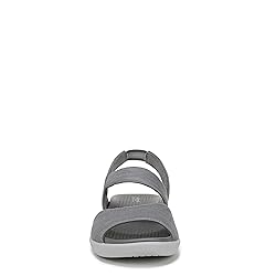 LifeStride Women's Cheerful Sandal Graphite 8 M