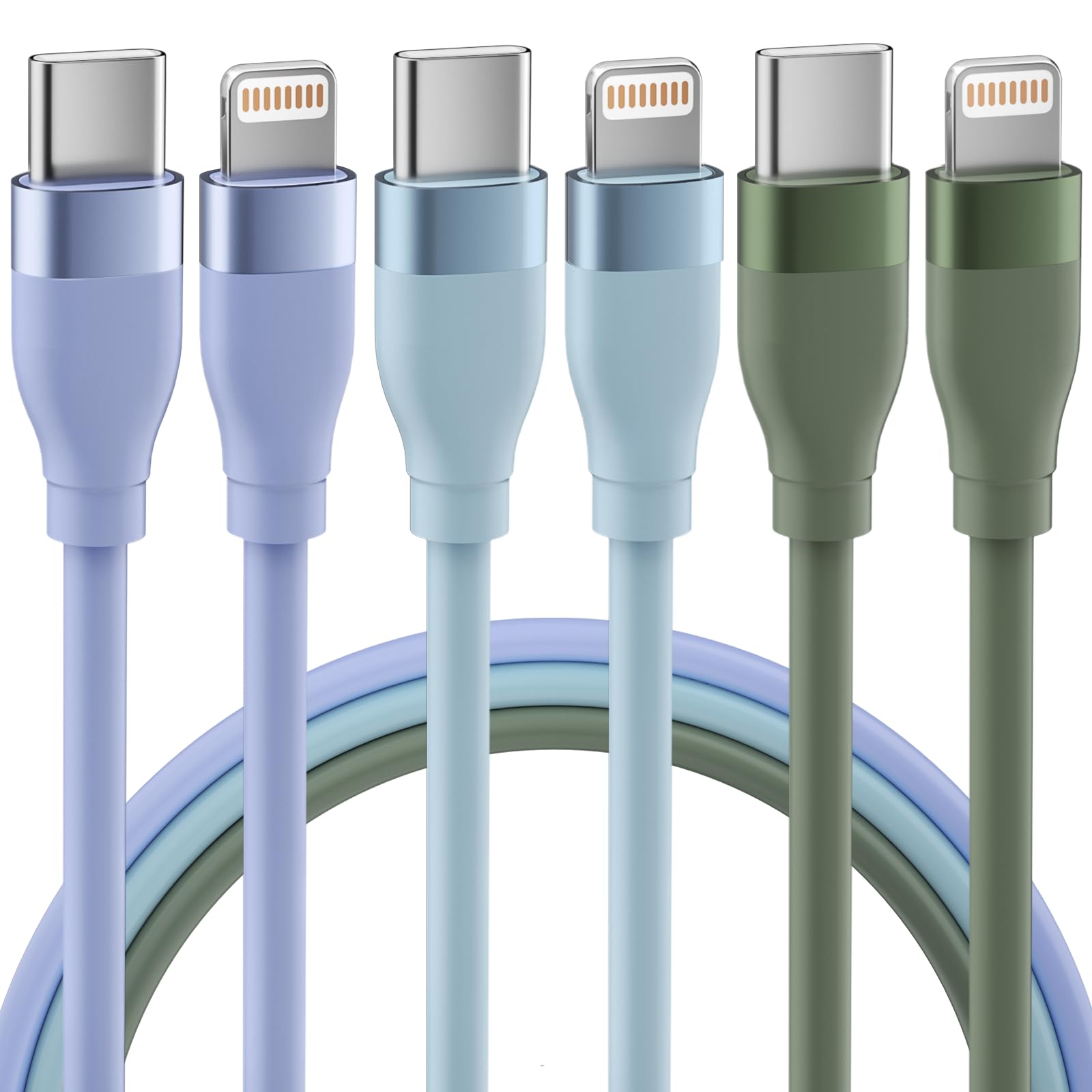 Charger Lightning Iphone Charger Cable Apple Certified Anker USB C