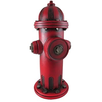 Fire Hydrant For Dogs 14 Inch Outdoor Garden Statue Yard
