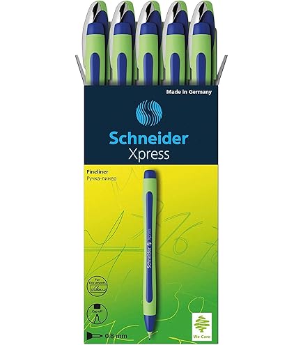 Schneider Fineliner Line-Up 0.4 Mm - Etui Chevalet 4 Stylos Couleurs Assorties - Pointe Acier, Encre Cap-off - Pour Dessin, écriture