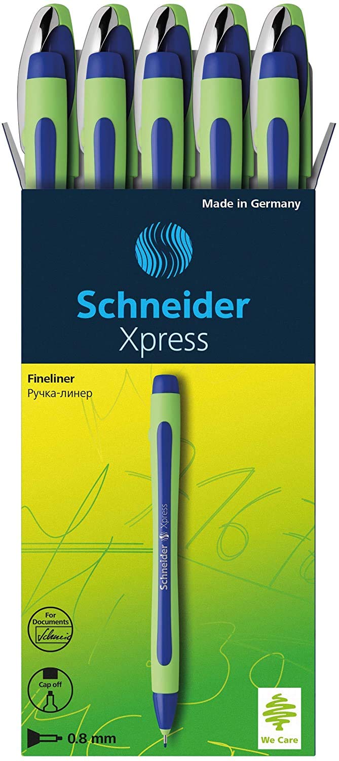 Schneider Xpress Fineliner Porous Point Pen, 10