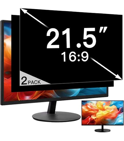 Amazon.com: 3M Privacy Filter for 21.5 Inch Widescreen Monitor
