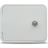 B&amp;B Molders, 94254 Water Fill Center, Plastic Valve, Key Lock &ndash; White | City/gravity fill, UV-stable acrylonitrile, OEM replacement, Made in USA