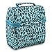 J World Corey Kids Lunch Bag. Insulated Lunch-Box for Girls, Women, Mint Leopard