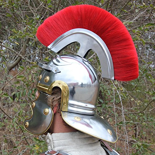 image for Armory Replicas Roman Imperial Centurion Historical Helmet Armor 18G S