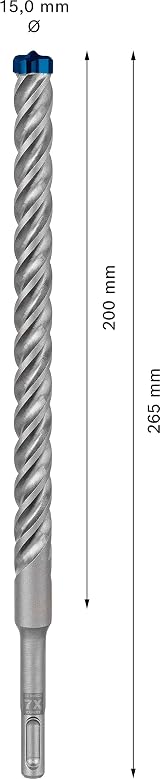 Bosch EXPERT SDS plus-7X Hammer Drill Bit 15 mm x 200 x 265 mm view 3