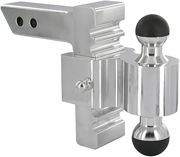 Drop/Rise Aluminum Rapid Hitch Combo Ball
