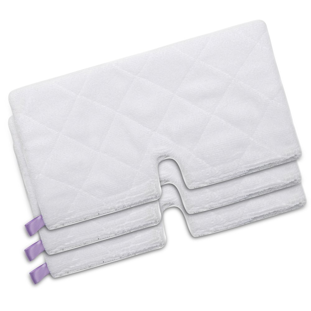 OuyFilters OxoxO 3pcs Washable Microfiber Cleaning Mop Pads Replacement Steam Mop Pad Covers For Shark Steam Pocket Mops S3901 S3501 S3601 (12.5x7 in)
