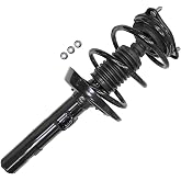 Detroit Axle - Front Right Strut for 2016-2021 Honda Civic 2019-22 Insight | Excludes 1.5L Turbocharged, 2017 2018 2019 2020 Complete Strut Shock with Coil Spring Assembly Replacement