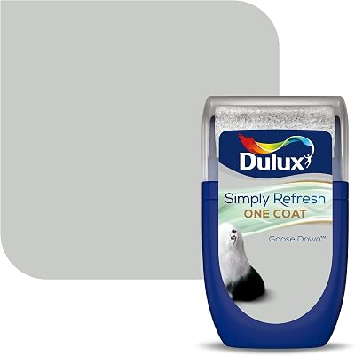 Dulux Simply Refresh Tester Paint Goose Down 30ml One Coat Matt Water Based