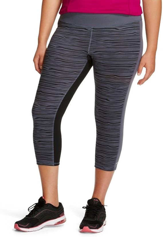 C9 Champion Women's Plus Size Yoga Capri Leggings (XXXLarge, Smooth