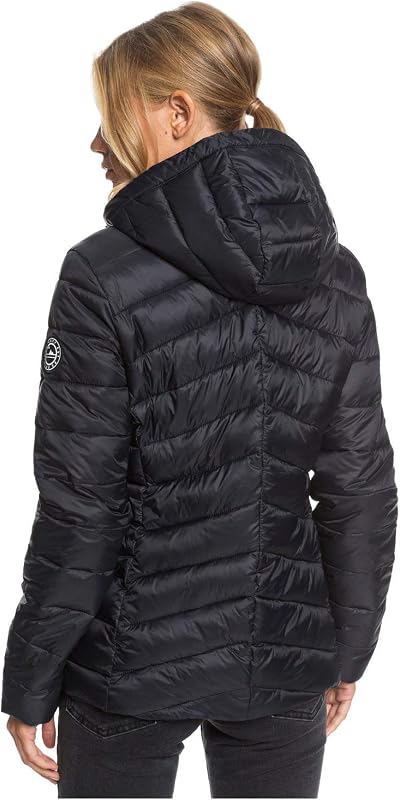 Femme Coast Road Hooded Coupe-vent, Noir - Anthracite, M EU