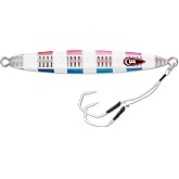 Williamson Slide Dancer Jig, Sliding Action Vertical Jigging Lure for Saltwater Fishing, Tuna, Amberjack &amp; Snapper, 4-1/2 oz. | 130 g, Slushy