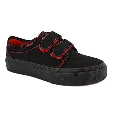 vans 106 vulcanized red