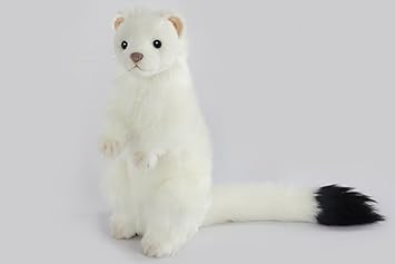 white ferret plush