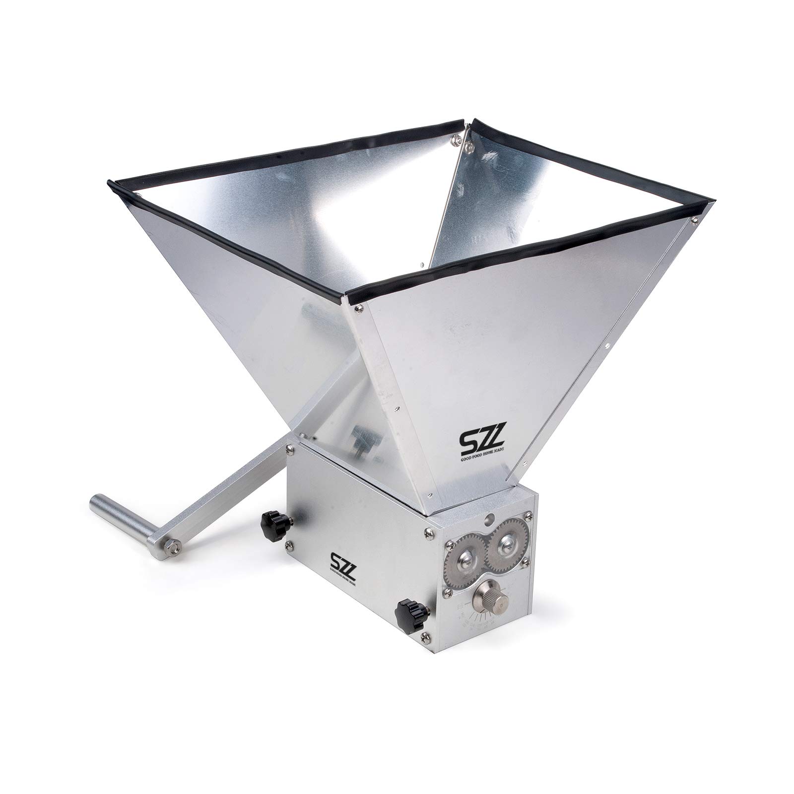 Premium Stainless Steel 3 Roller Geared |Grain Mill | Barley Crusher | Malt Muncher kit