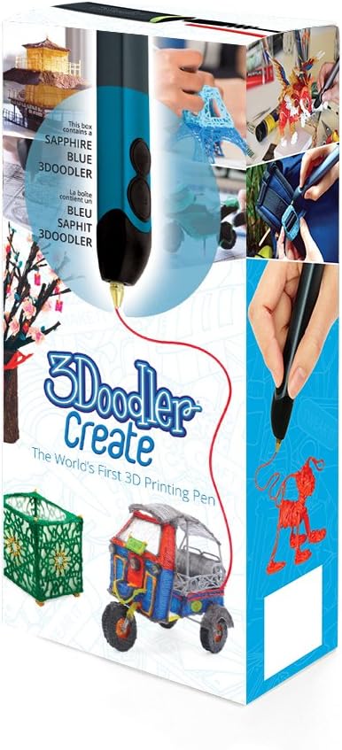 Amazon Com 3doodler Create 3d Printing Pen Set Sapphire Blue Toys Games