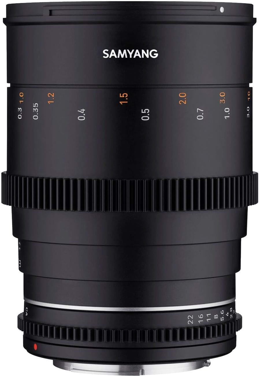 Samyang VDSLR 35mm T1.5 MK2 Manual Focus Cine Lens for Sony FE, Black, Sony E - Image 4