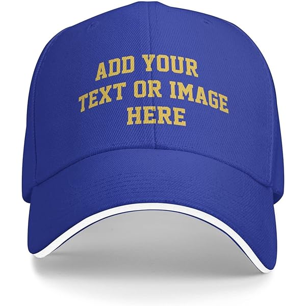 Personalzed Hat, Custom Baseball Cap Embrodered | 100% Cotton Unsex