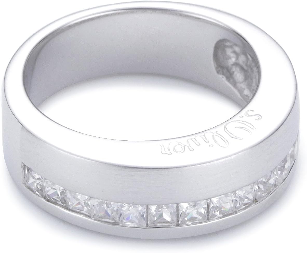 S.Oliver Damenring Aus 925er Sterling Silber Mit Zirkonia – Elegante Kombination Aus Kugelring & Stein