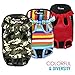 Pawaboo Pet Carrier Backpack, Adjustable Pet Front Cat Dog Carrier Backpack Travel Bag, Legs Out, Easy-Fit for Traveling Hiking Camping for Small Medium Dogs Cats Puppies, Medium, RED