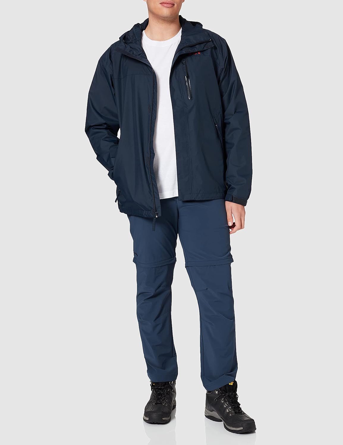 Helly-Hansen mens Vancouver Waterproof Outdoor Rain Jacket With Hood: Clothing