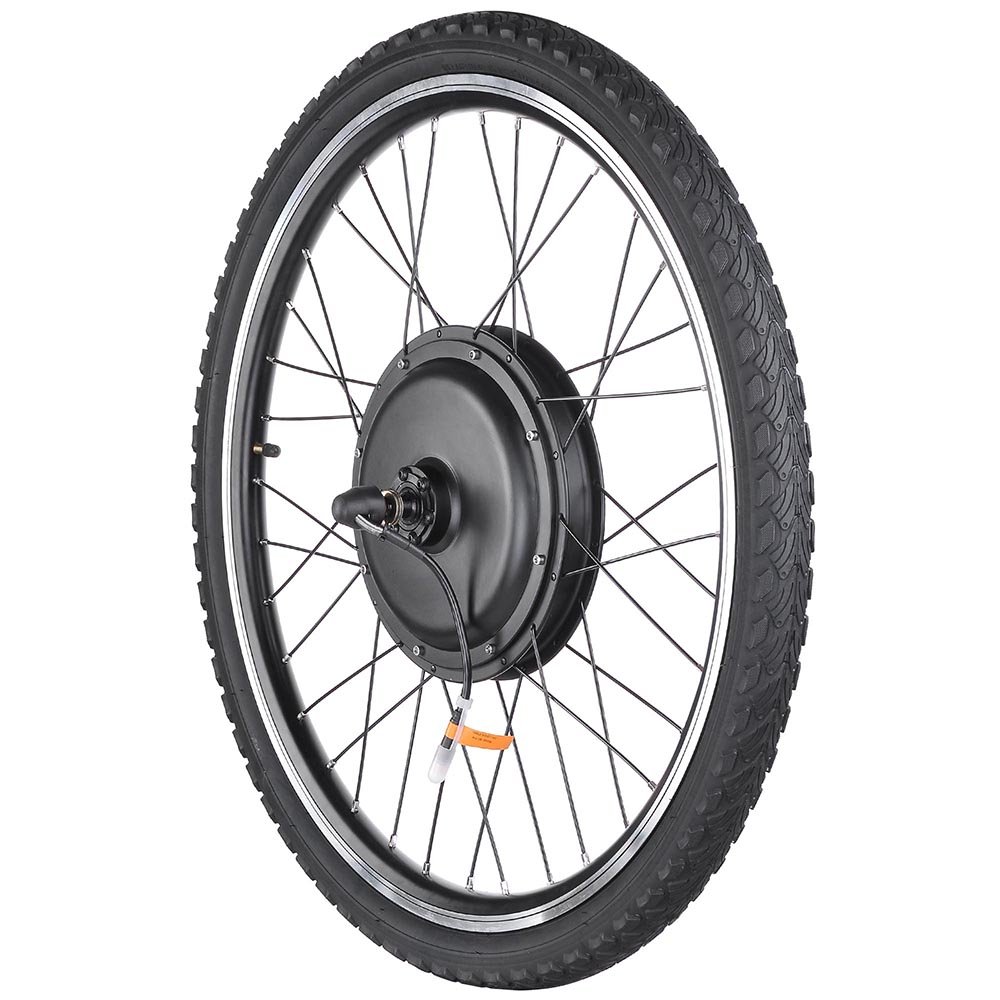 AW 26"x1.75" Front Wheel Electric Bicycle Motor Kit 48V 1000W Powerful